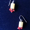 opal & coral drops
