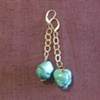 turquoise nugget drops