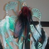 feather earrings