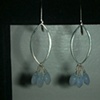 blue chalcedony & silver