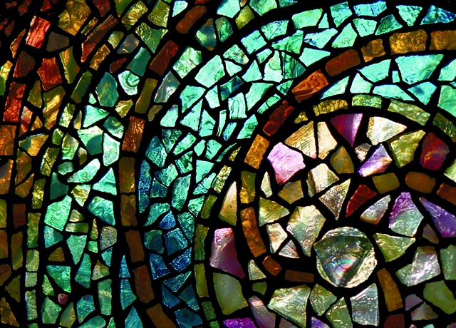 Fine Art Greeting Card from David Chidgey - Art Glass Mosaics 