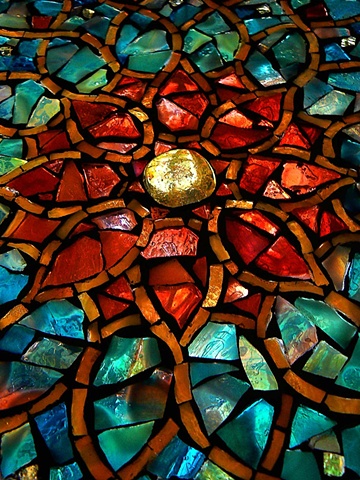 Fine Art Greeting Card from David Chidgey - Art Glass Mosaics 