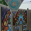 Art Glass Mosaic Print Display at the King William Fair several years ago 