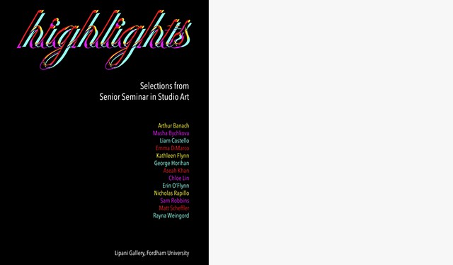 Highlights: Selections from Senior Seminar in Studio Art