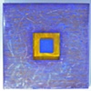 big blue square