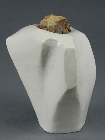 coil-built ceramic sculpture