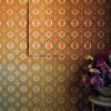 Orange Wallpaper, upstairs