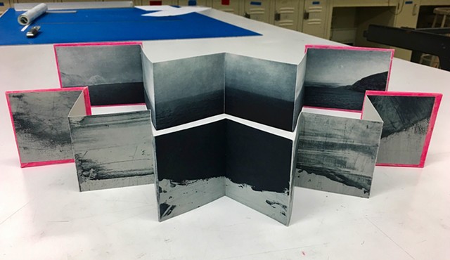 70° North accordion books