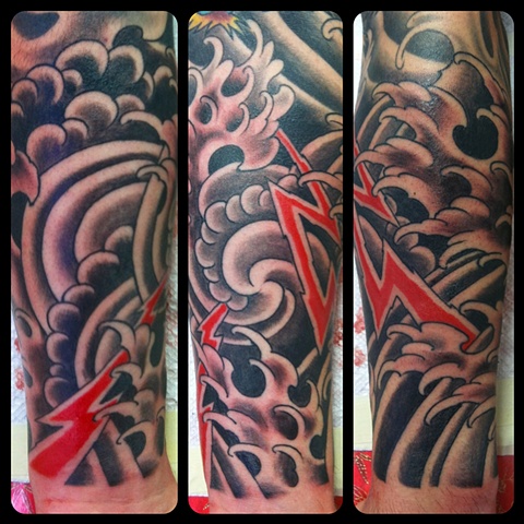 blood water tattoo water wind lightning blood water tattoo water wind lightning