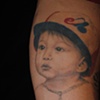 Tatouage Portrait enfant