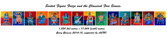 Tribute to the classical five senses.