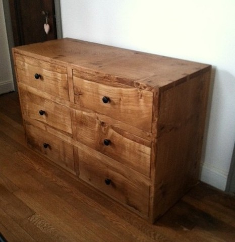 Tim Péwé Sculptor Artist White Oak Dresser