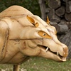 "An Entelodon Astride Two Serpents" detail