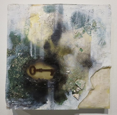 Painting inspired by a visit to Eastern State Penitentiary in Philadephia, PA
