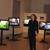 Sandra during opening presentation
