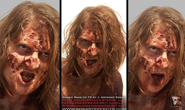 Sears ZOMBIES 
On-Skin Silicone 2
