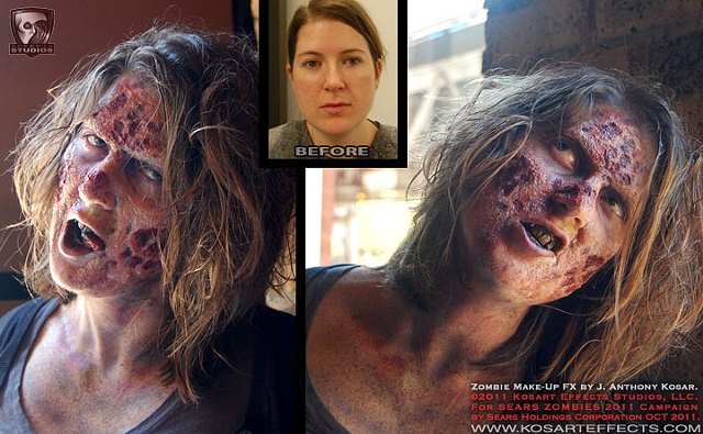 Sears ZOMBIES 
On-Skin Silicone 2