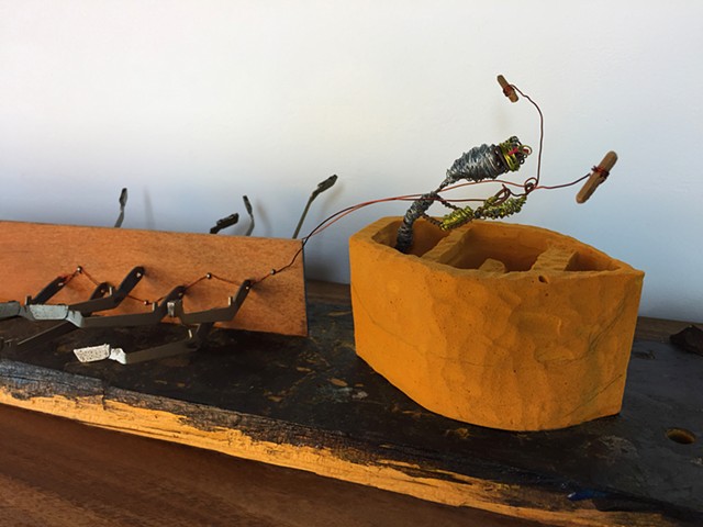 Water Kerner "Fur Elise Downstream" sculpture