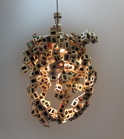Water Kerner "Memory Pod" Chandelier