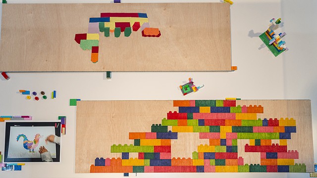 The Colorful Mother Dragon's Imagery