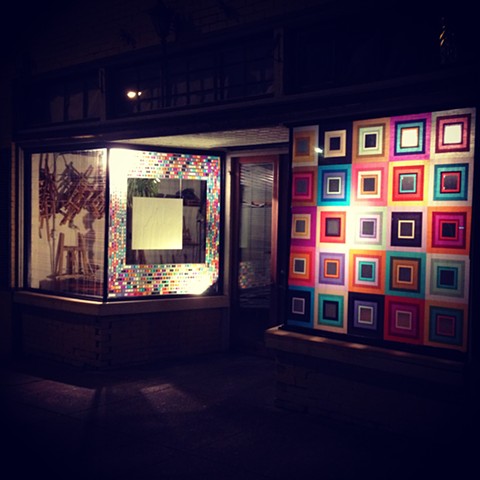 Window Installation Oil and Cotton Collaboration