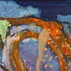 study of Orange Was The Colour Of Her Dress Then Blue Silk