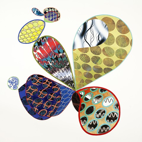 cut paper collage by Kate Sweeney