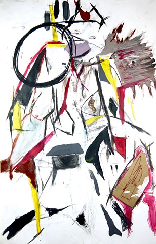 Figuring (dispersion) is a figure painting done by Steven Tannenbaum that uses