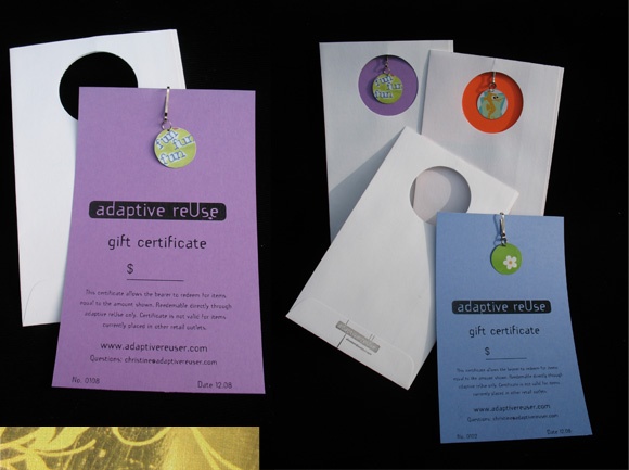 GIFT CERTIFICATES