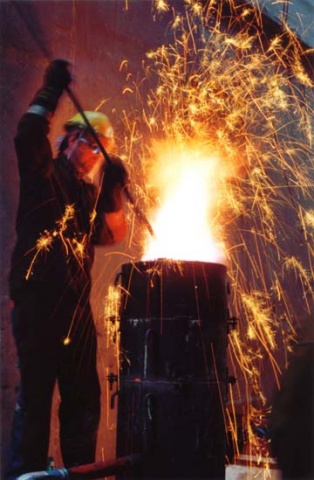 Mike D. Stoking the Furnace