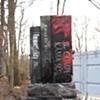 Iron Book Sculptures