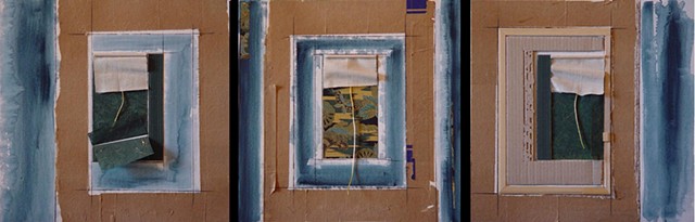 G-115 Classroom, Triptych #3 (Japonisme)