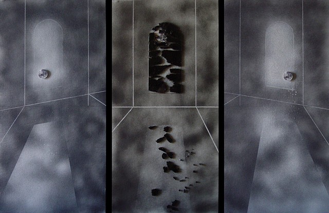 Night Window Triptych #3