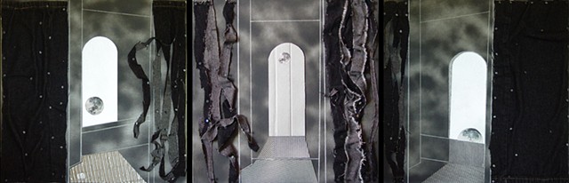 Night Window Triptych #2