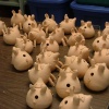 Salt Pigs Ready to be Glazed