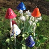 Rocking Mushrooms - Many Glaze Options Available
