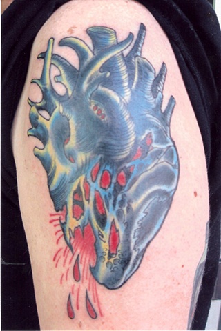 dead heart tattoo