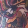 Skull and Rose Tattoo by Little Chico 2006