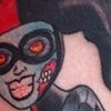 Harlequin Zombie Tattoo 2012