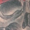 Skull with Thorns Tattoo by Little Chico 2008