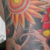 Crow with Crown and Water Tattoo by Little Chico 2006-2008