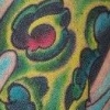 Green Skull Tattoo by Little Chico 2008