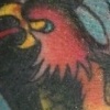 Eagle and Horseshoe Tattoo by Little Chico 2005