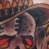 Cowboy Skull Tattoo By Little Chico 2005