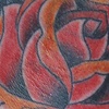 Neck Rose Tattoo by Little Chico 2010