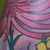 Flowers and Bird Tattoo by Little Chico 2007