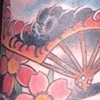 Fan with Flowers and Water By Little Chico 2008