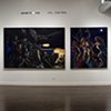 Installation view of Living Dead Girls at Linda Warren Gallery, April 2012.
