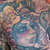 girls and geometric chest/throat