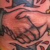 shaking hands elbow jammer